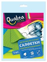 Изображение товара Салфетки для уборки Qualita влаговпитывающие, 5 шт