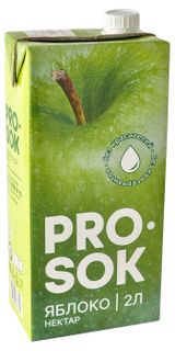 Изображение товара Нектар Pro Sok Яблочный, 2 л