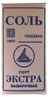 Изображение товара Соль пищевая Экстра выварочная, 1 кг
