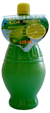 Изображение товара Сок лайма Sicilia, 115 мл