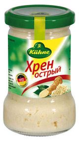 Изображение товара Хрен острый Kuhne, 140 г
