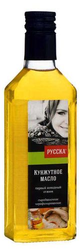 Изображение товара Масло кунжутное «Русска» нерафинированное, 250 мл