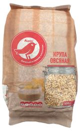 Изображение товара Крупа овсяная АШАН Красная птица, 500 г