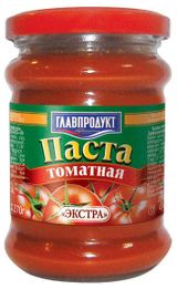 Изображение товара Паста томатная «ГЛАВПРОДУКТ», 270 г