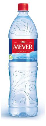 Изображение товара Вода минеральная Mever без газа, 1,5 л