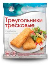 Изображение товара Котлеты Треугольники рыбные тресковые BonDeLaMar из минтая замороженные, 600 г