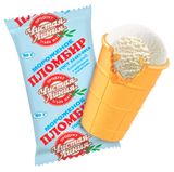 Изображение товара Мороженое сливочное «Чистая Линия» Пломбир ванильный в вафельном стаканчике БЗМЖ, 80 г