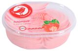 Изображение товара Мороженое молочное АШАН Красная птица Пломбир клубничный ГОСТ БЗМЖ, 500 г