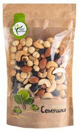 Изображение товара Смесь орехово-фруктовая «Семушка» орехи и изюм, 250 г