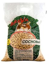 Изображение товара Наполнитель для кошачьего туалета Brava Сосновый впитывающий, 15 л