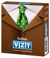 Изображение товара Презервативы Vizit Dotted точечные, 3 шт