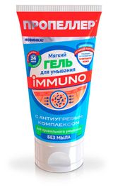 Изображение товара Гель для умывания «Пропеллер» с антиугевым комплексом мягкий, 150 мл