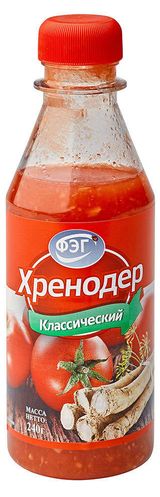 Изображение товара Хренодер «ФЭГ» классический, 240 г