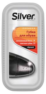 Изображение товара Губка для обуви Silver черная, 1 шт