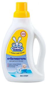 Изображение товара Отбеливатель жидкий «Ушастый нянь» для детского белья без хлора, 750 мл