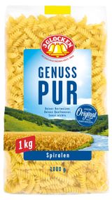 Изображение товара Макаронные изделия 3 GLOCKEN Genuss Pur Spiralen Германия, 1 кг