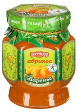 Изображение товара Варенье «Ратибор» абрикос с фруктозой, 350 г
