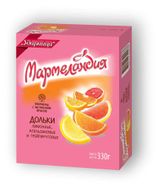 Изображение товара Мармелад «Мармеландия» лимон апельсин грейпфрут, 330 г