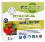 Изображение товара Стиральный порошок Molecola для детского белья, 1,2 кг