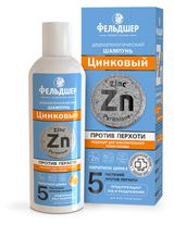 Изображение товара Шампунь для волос «Фельдшер» Цинковый дерматологический против перхоти, 180 мл