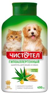 Изображение товара Шампунь для животных «Чистотел» гипоаллергенный, 400 мл