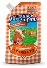 Изображение товара Сгущенка вареная «Молочная Страна» ГОСТ ЗМЖ, 270 г