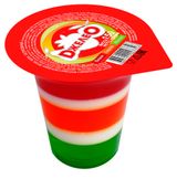 Изображение товара Желе «Джелео» Десерт многослойное вишня персик яблок охлажденное, 150 г