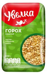 Изображение товара Горох «Увелка» шлифованный колотый, 800 г