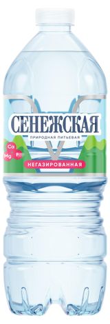 Изображение товара Вода питьевая «Сенежская» негазированная, 1 л