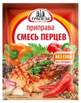 Изображение товара Смесь перцев «Трапеза» с чесноком, 15 г