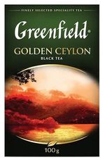Изображение товара Чай черный Greenfield Golden Ceylon листовой, 100 г