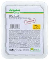 Изображение товара Лапша быстрого приготовления «Каждый день» говядина, 75 г
