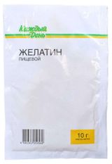 Изображение товара Желатин пищевой «Каждый День», 10 г