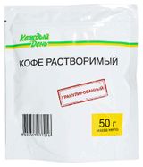 Изображение товара Кофе растворимый «Каждый День» гранулированный, 50 г