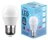 Изображение товара Лампа светодиодная АШАН Красная птица Шар Е27 холодный свет, 5 Вт