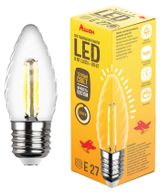 Изображение товара Лампа филаментная АШАН Красная птица Свеча на ветру Е27 теплый свет, 8 Вт