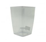 Изображение товара Кашпо Сильвия прозрачное 12,5х12,5х18 см, 1,9 л