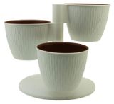 Изображение товара Цветник Каскад белый, 3 горшка