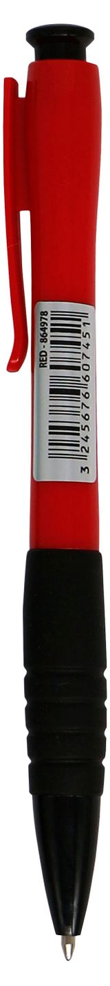 Изображение товара Ручка шариковая «Каждый день» автоматическая, красная (мин. 3 шт.)