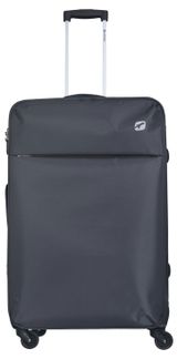 Изображение товара Чемодан мягкий Airport 4 колеса серый, 75х47х26 см, размер L