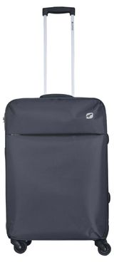 Изображение товара Чемодан мягкий Airport 4 колеса серый, 65х42х22 см, размер M