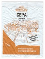 Изображение товара Сера жидкая «Фермерское Хозяйство Ивановское» от плесени и гнили, 50 г