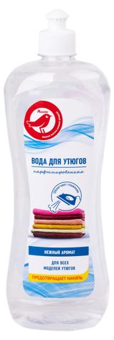 Изображение товара Вода для утюгов парфюмированная АШАН Красная птица, 1 л