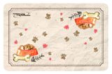 Изображение товара Коврик под миску Triol Косточки, 43x28 см