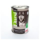 Изображение товара Корм консервированный для собак Darsi ягненок телятина, 410 г