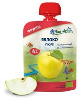 Изображение товара Пюре детское Fleur Alpine яблоко, с 4 месяцев, 90 г
