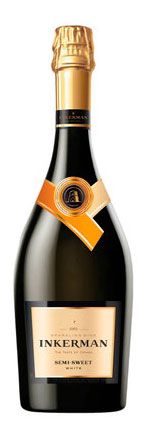 Изображение товара Игристое вино Inkerman белое полусладкое Россия, 0,75 л