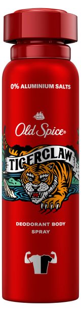 Изображение товара Дезодорант-спрей Old Spice Tigerclaw Великобритания, 150 мл