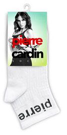 Изображение товара Носки женские Pierre Cardin CR 353 спортивные белые, р.35/37