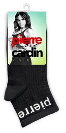 Изображение товара Носки женские Pierre Cardin CR 353 спортивные черные, р.35/37